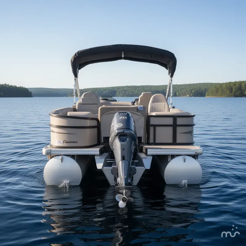 Slide: The Image of Premier 200 Sunsation Pontoon 2011 - 2