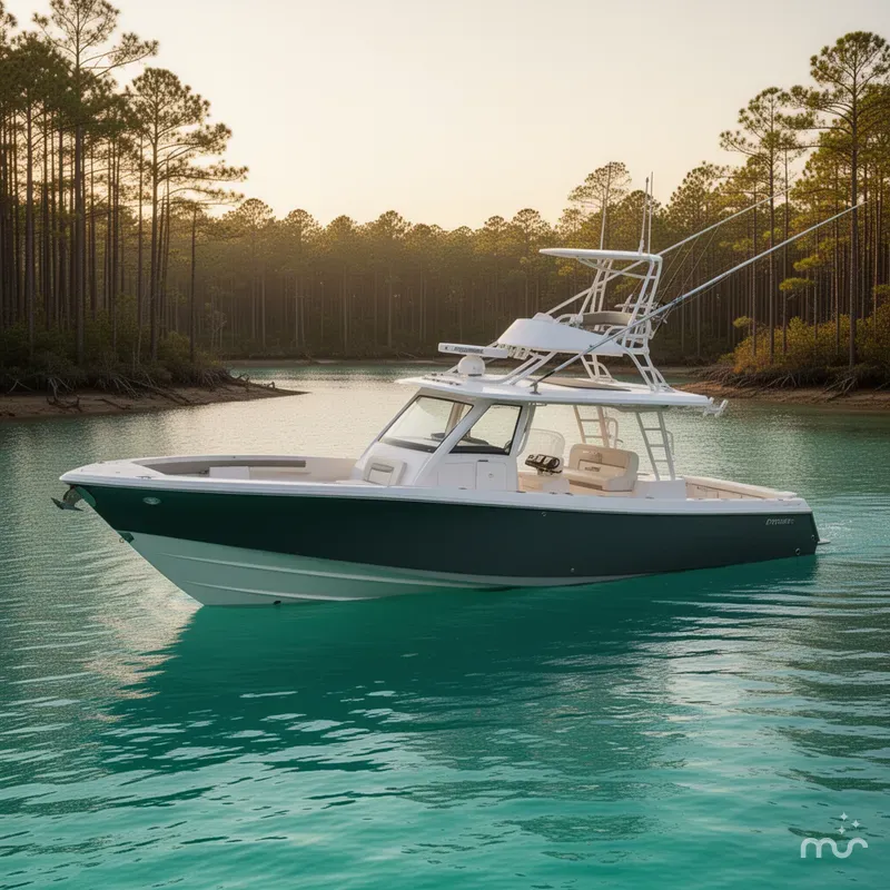 Slide: The Image of Everglades 455 Center Console 2026 - 2