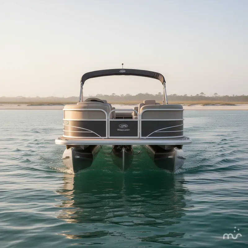 Slide: The Image of Sun Tracker Party Barge 20 DLX 2018 - 3