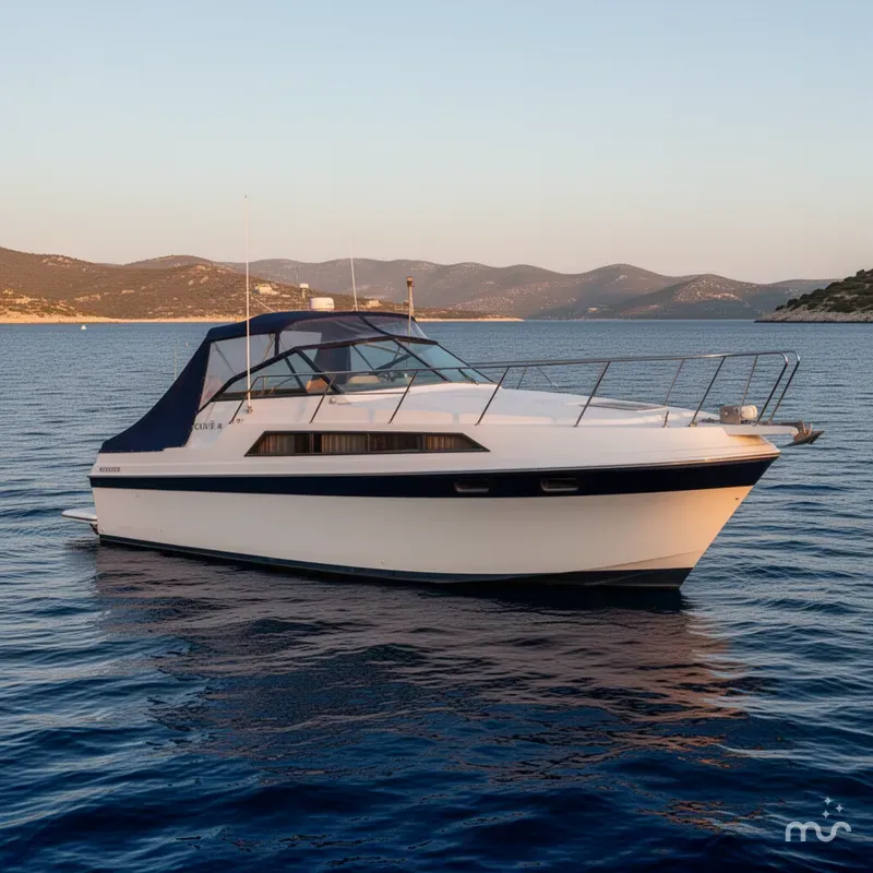 Slide: The Image of Carver Yachts 32 Montego 1987 - 2