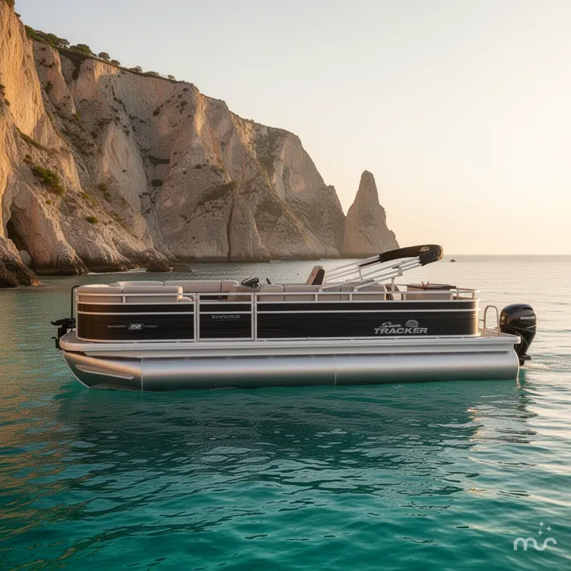 Slide: The Image of Sun Tracker SportFish 22 DLX 2026 - 2