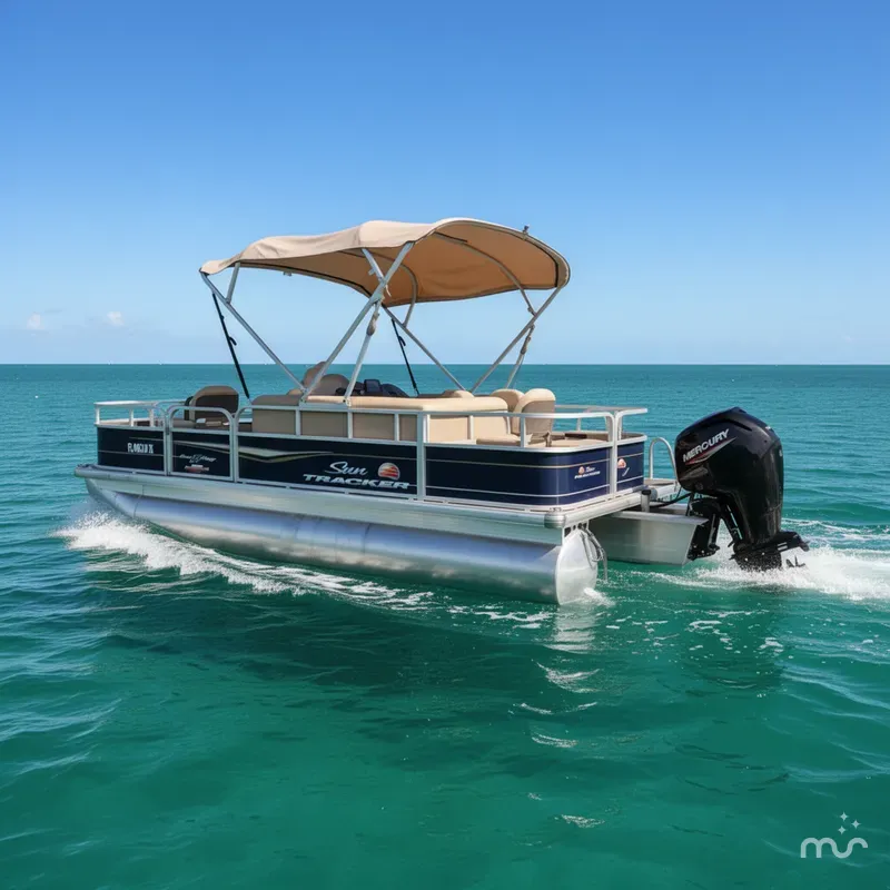 Slide: The Image of Sun Tracker Bass Buggy 18 DLX 2023 - 1