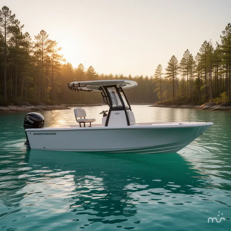 Slide: The Image of Sportsman Masters 227 Bay Boat 2026 - 2
