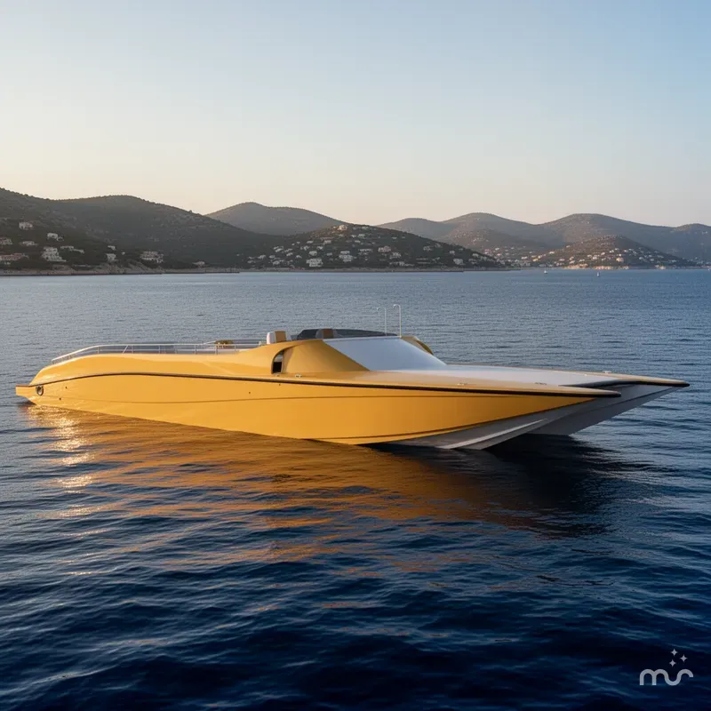 Slide: The Image of Custom Thriller Powerboats Super Cat 55 2005 - 2
