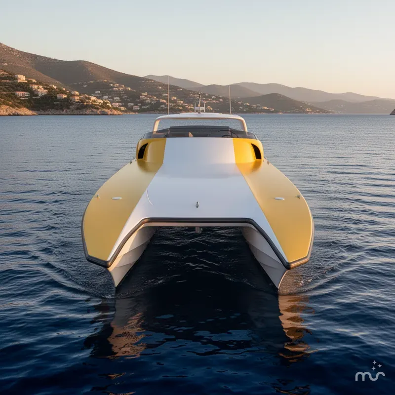 Slide: The Image of Custom Thriller Powerboats Super Cat 55 2005 - 3