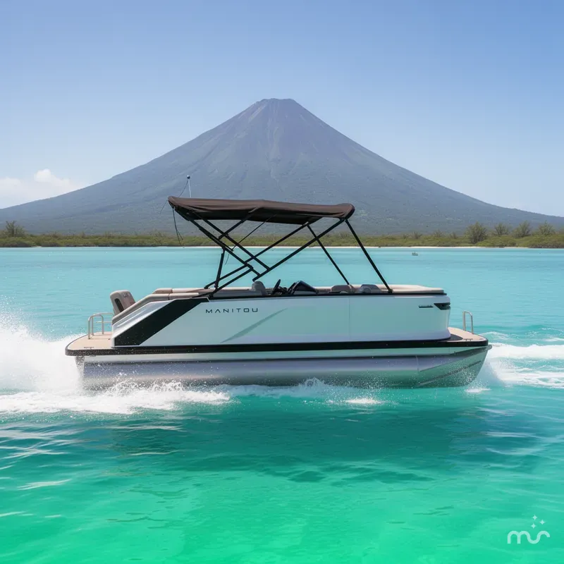 Slide: The Image of Manitou Cruise 20 Max Bench 2025 - 4