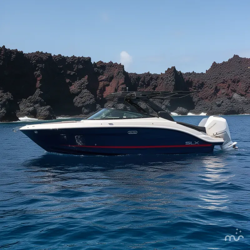 Slide: The Image of Sea Ray SLX 260 Outboard 2024 - 2