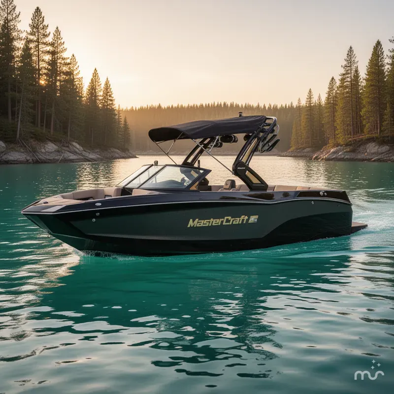 Slide: The Image of MasterCraft XT23 - 6K Rebate Eligible 2025 - 2