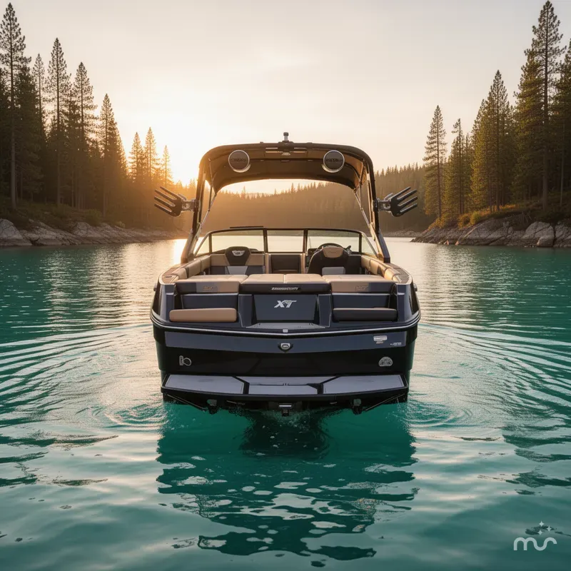 Slide: The Image of MasterCraft XT23 - 6K Rebate Eligible 2025 - 3