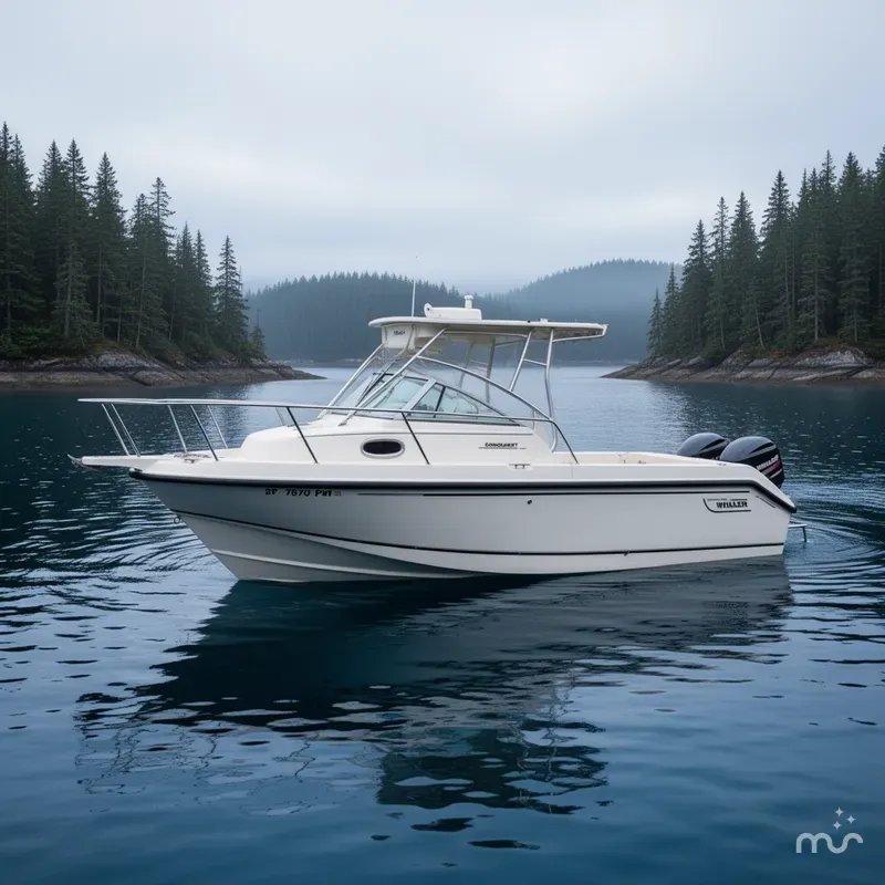 Slide: The Image of Boston Whaler 23 Conquest 2000 - 4