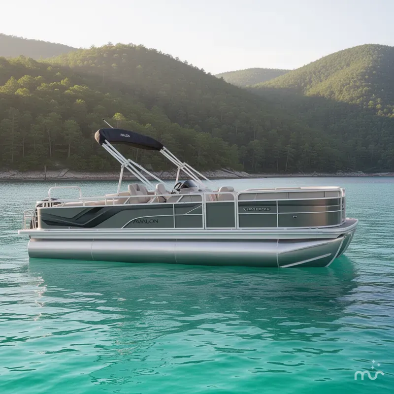 Slide: The Image of Avalon VENTURE 85 REAR FISH TRITOON 2026 - 2