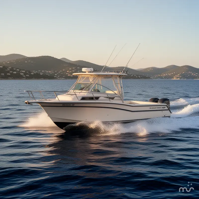 Slide: The Image of Grady-White Marlin 300 1992 - 4