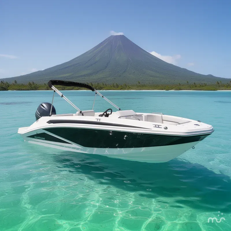 Slide: The Image of Hurricane SunDeck Sport 185 OB 2026 - 2