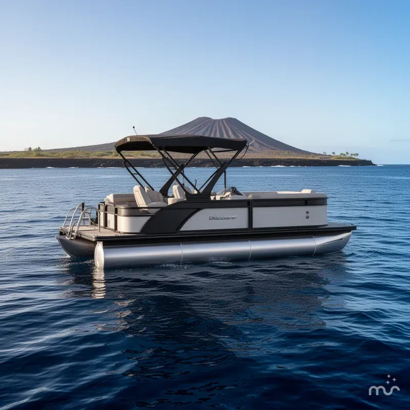 Slide: The Image of Flagship Discover 22 Rear Fish w/ ext. Rear Deck 2026 - 2