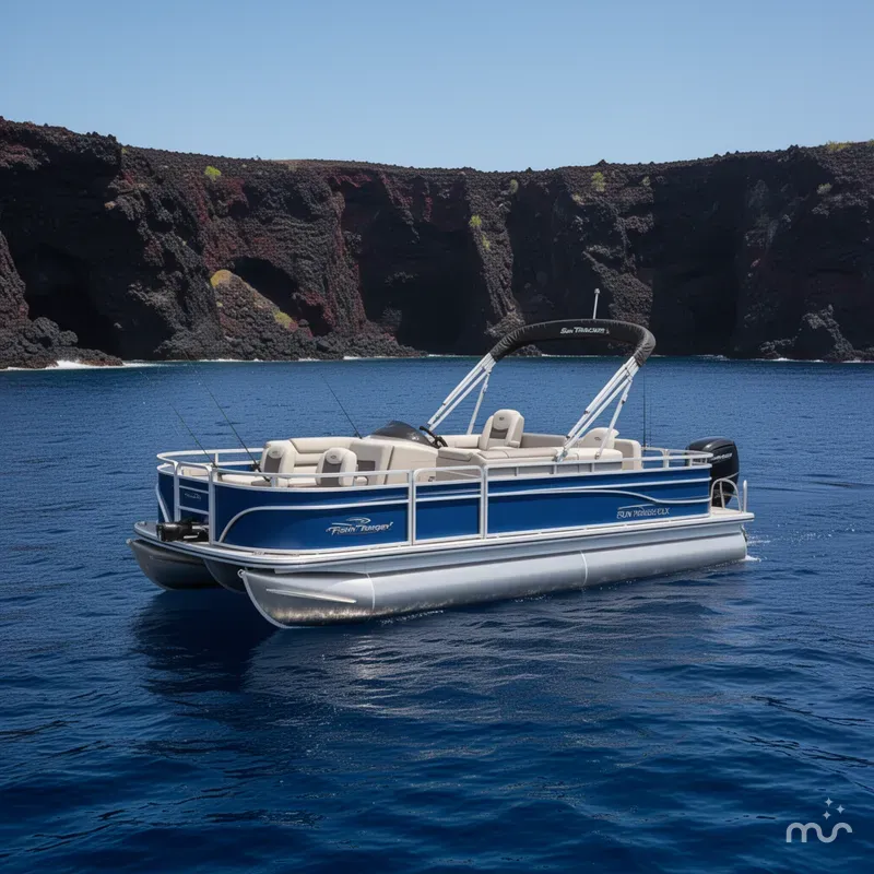 The Image of Sun Tracker Fishin' Barge 20 DLX 2026 - 0