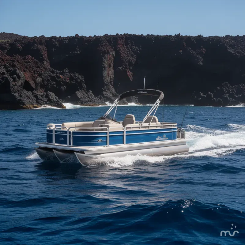 Slide: The Image of Sun Tracker Fishin' Barge 20 DLX 2026 - 4