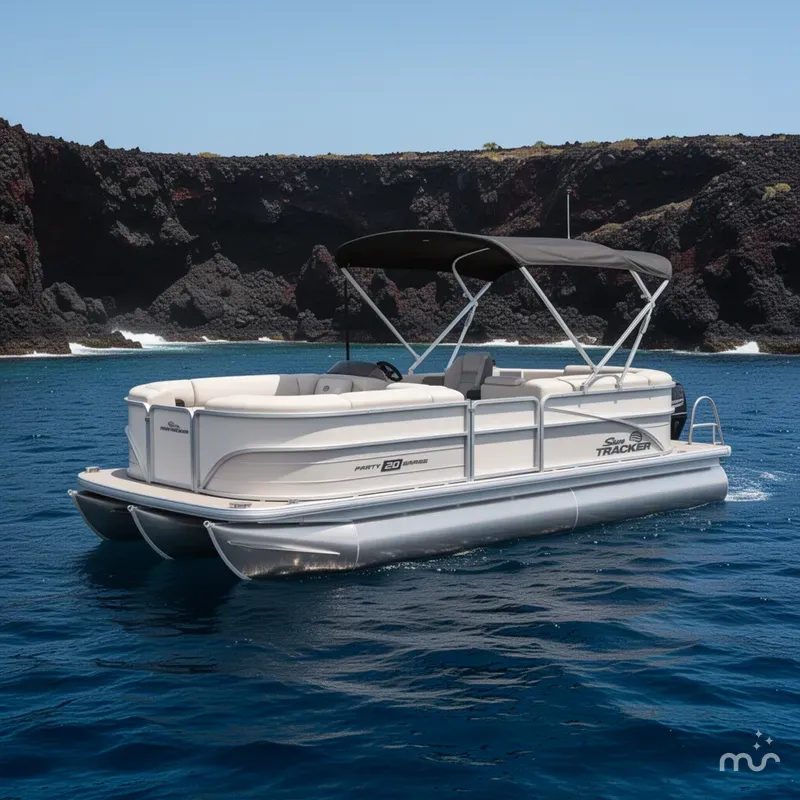 The Image of Sun Tracker Party Barge 20 DLX 2026 - 0