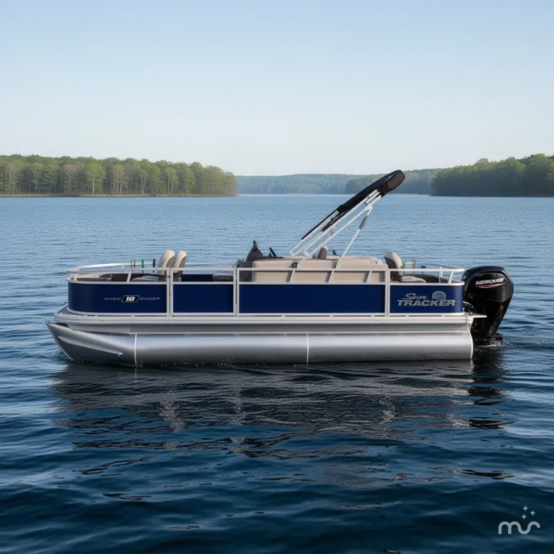 Slide: The Image of Sun Tracker Bass Buggy 18 DLX 2026 - 1