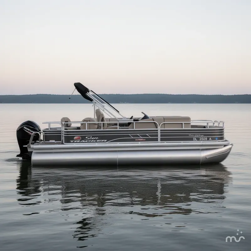 Slide: The Image of Sun Tracker Fishin' Barge 20 DLX 2023 - 0
