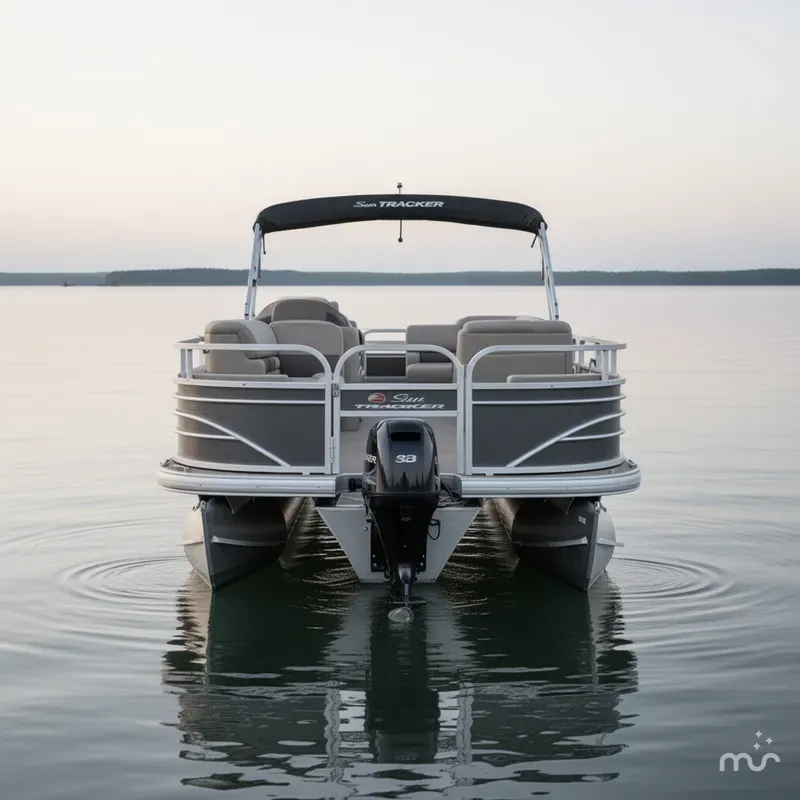 Slide: The Image of Sun Tracker Fishin' Barge 20 DLX 2023 - 2
