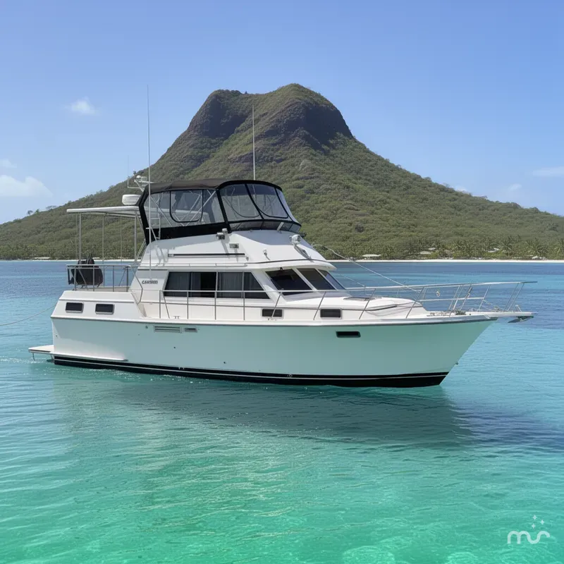The Image of Carver Yachts 3607 Aft Cabin Motor Yacht 1987 - 0