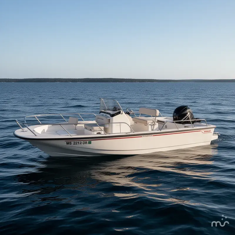Slide: The Image of Boston Whaler 210 Montauk 2025 - 2