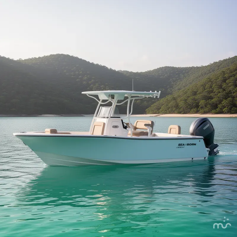 The Image of Sea Born LX24 Center Console 2024 - 0