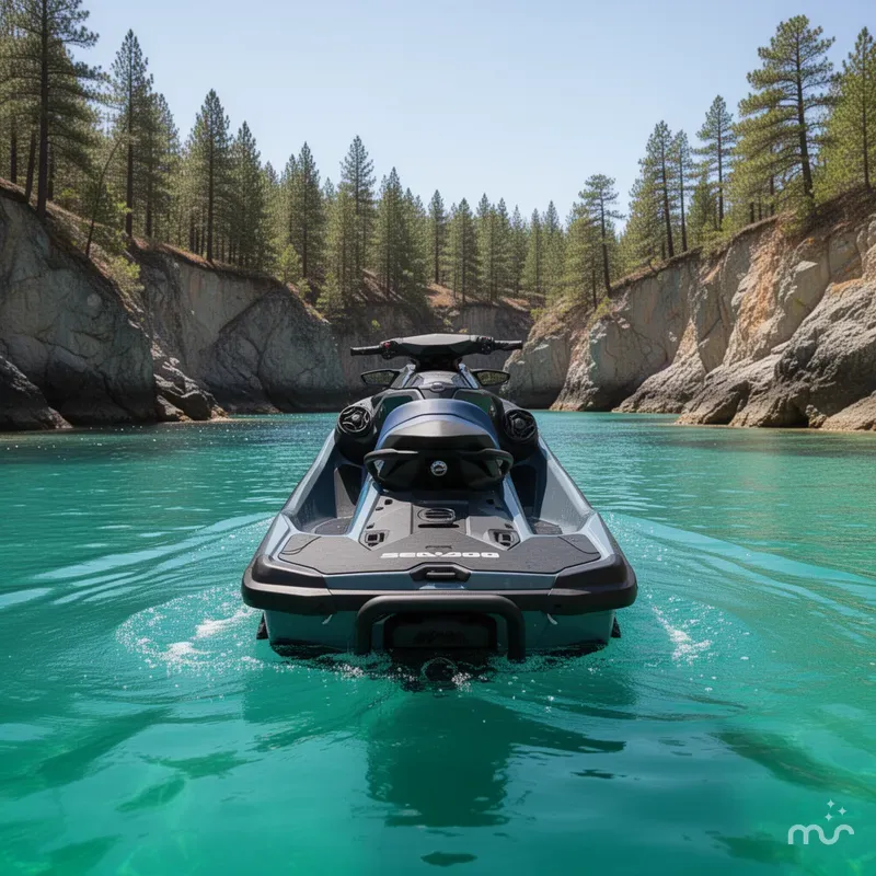 Slide: The Image of Sea-Doo GTX 300 Tech Package, Audio, iDF, iBR 2026 - 3