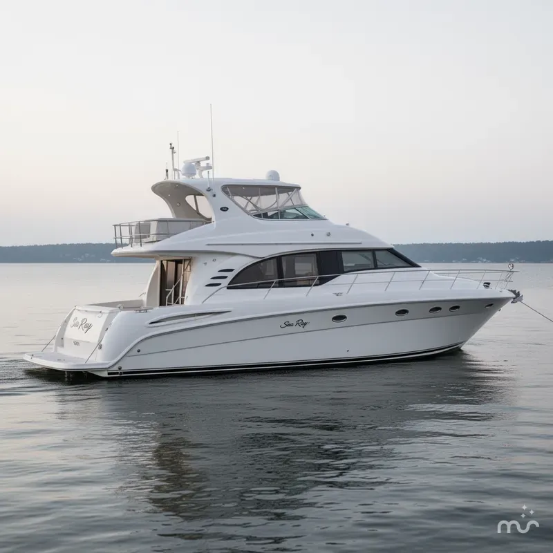 Slide: The Image of Sea Ray 540 Cockpit Motor Yacht 2001 - 0