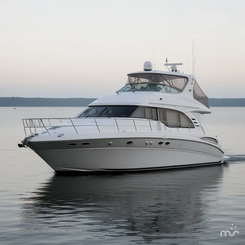 Slide: The Image of Sea Ray 540 Cockpit Motor Yacht 2001 - 1