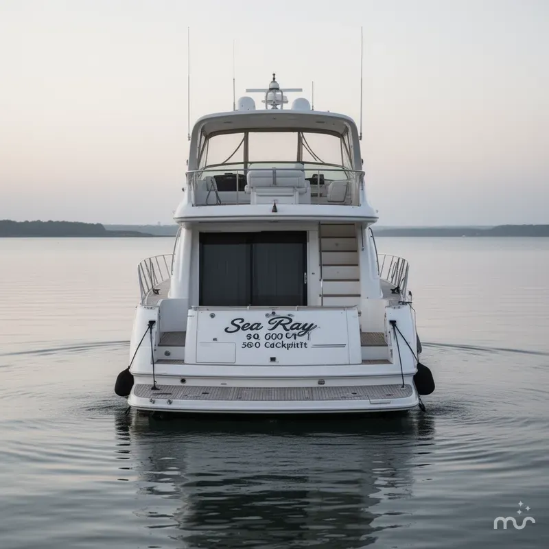 Slide: The Image of Sea Ray 540 Cockpit Motor Yacht 2001 - 2
