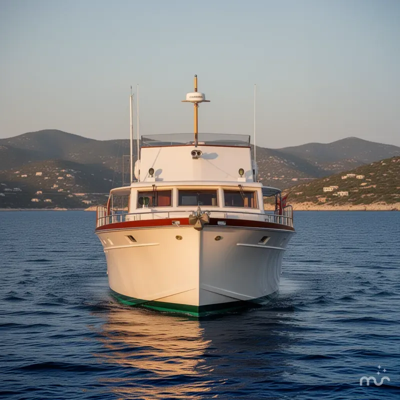 Slide: The Image of Huckins Out Islander 56 1964 - 1