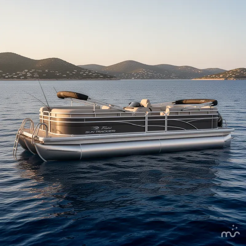 Slide: The Image of Sun Tracker Fishin' Barge 20 DLX 2024 - 2
