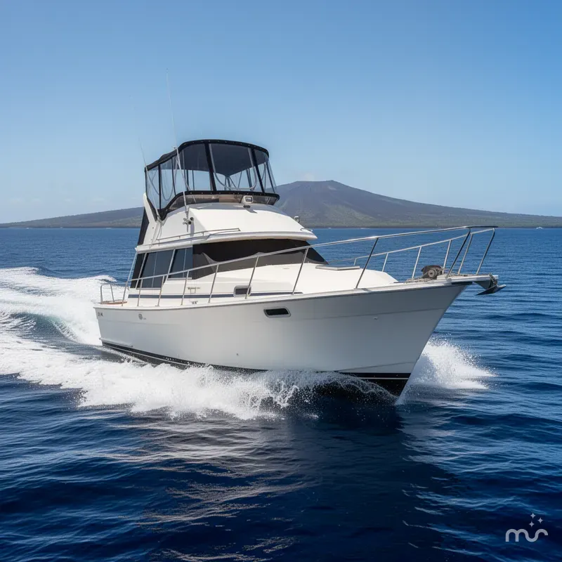 Slide: The Image of Bayliner 3270 Motoryacht 1987 - 1
