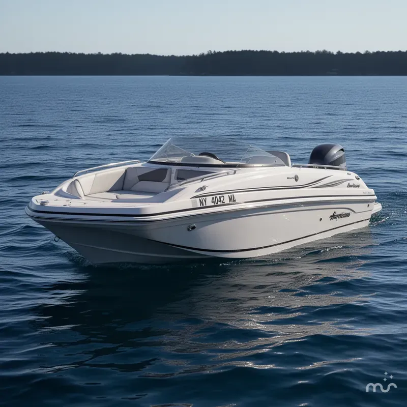 Slide: The Image of Hurricane SunDeck Sport 188 OB 2015 - 1