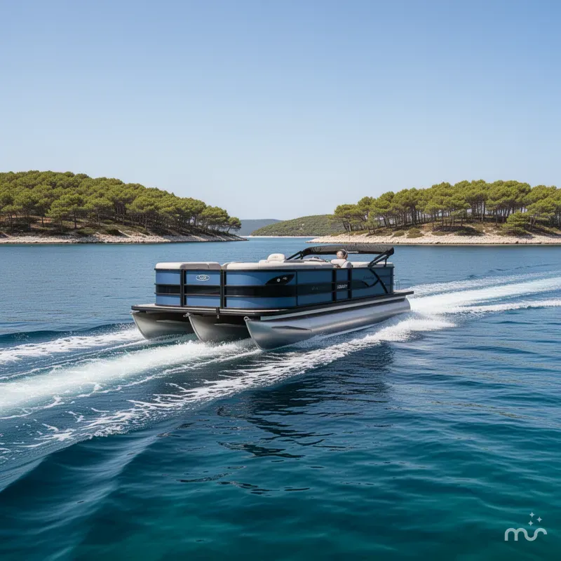 Slide: The Image of Bentley Pontoons Legacy 223 Navigator 2026 - 4