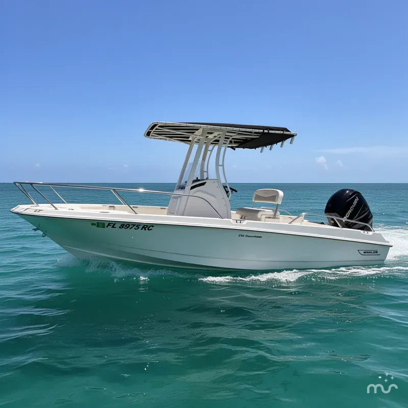 Slide: The Image of Boston Whaler 210 Dauntless 2016 - 2
