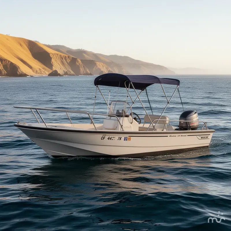 Slide: The Image of Boston Whaler 17 Montauk 2003 - 2