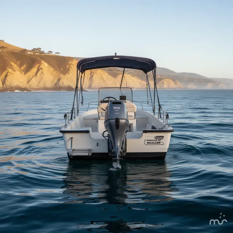 Slide: The Image of Boston Whaler 17 Montauk 2003 - 3