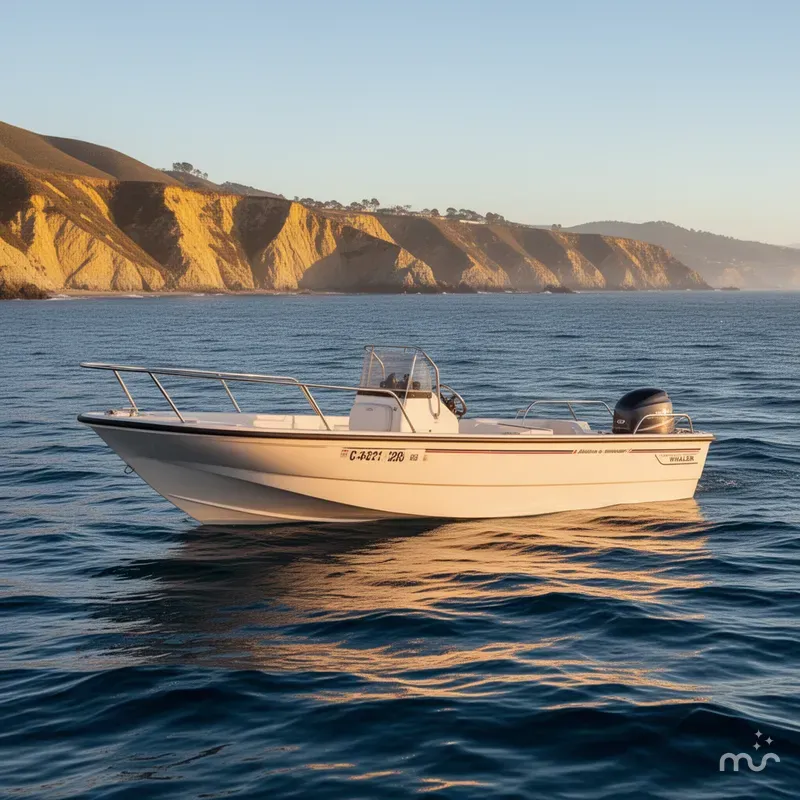 Slide: The Image of Boston Whaler 17 Montauk 2003 - 4
