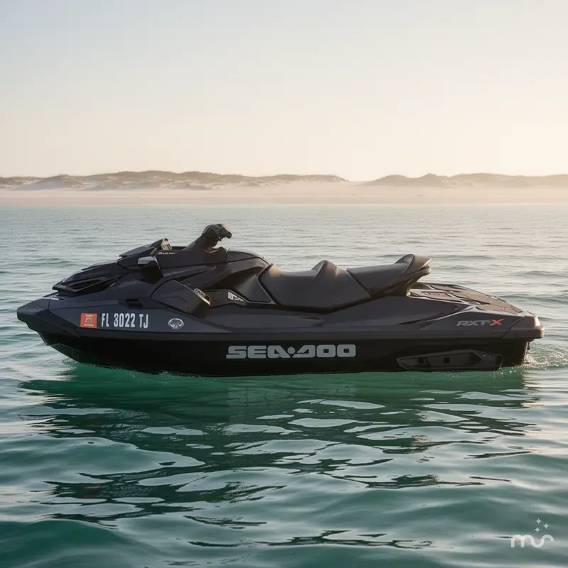 Slide: The Image of Sea-Doo RXT®-X® 300 Premium Triple Black 2022 - 2