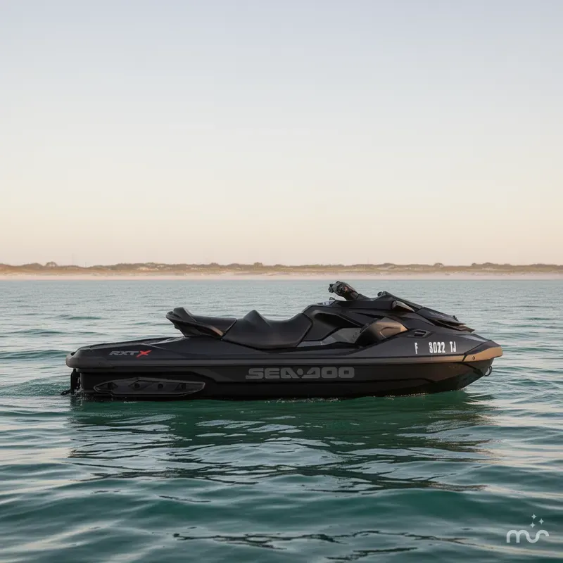 Slide: The Image of Sea-Doo RXT®-X® 300 Premium Triple Black 2022 - 4