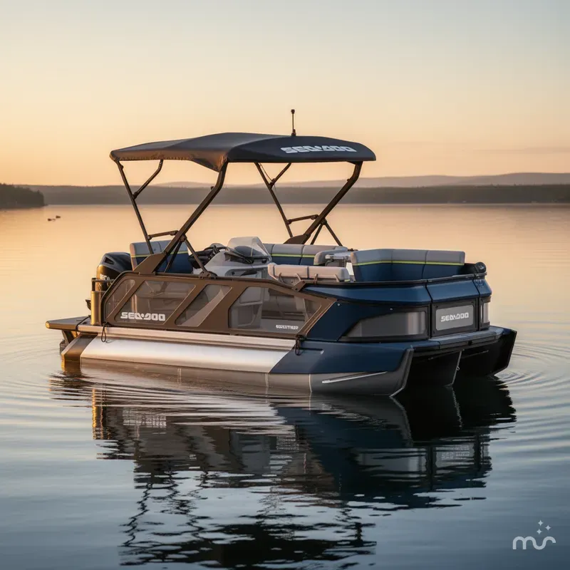 Slide: The Image of Sea-Doo Switch Cruise Limited™ 18 - 300 Hp Galvanized 2026 - 0