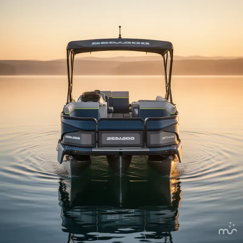 Slide: The Image of Sea-Doo Switch Cruise Limited™ 18 - 300 Hp Galvanized 2026 - 1