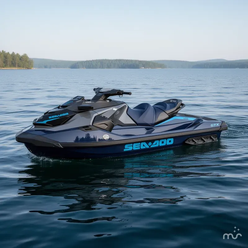 Slide: The Image of Sea-Doo GTX 230 Tech, Audio, iDF, iBR 2026 - 2
