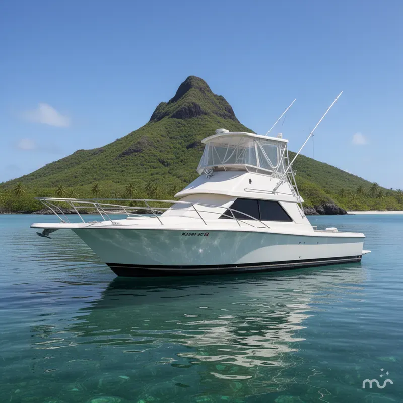 Slide: The Image of Phoenix Bass Boat 29 SFX Convertible 1988 - 2