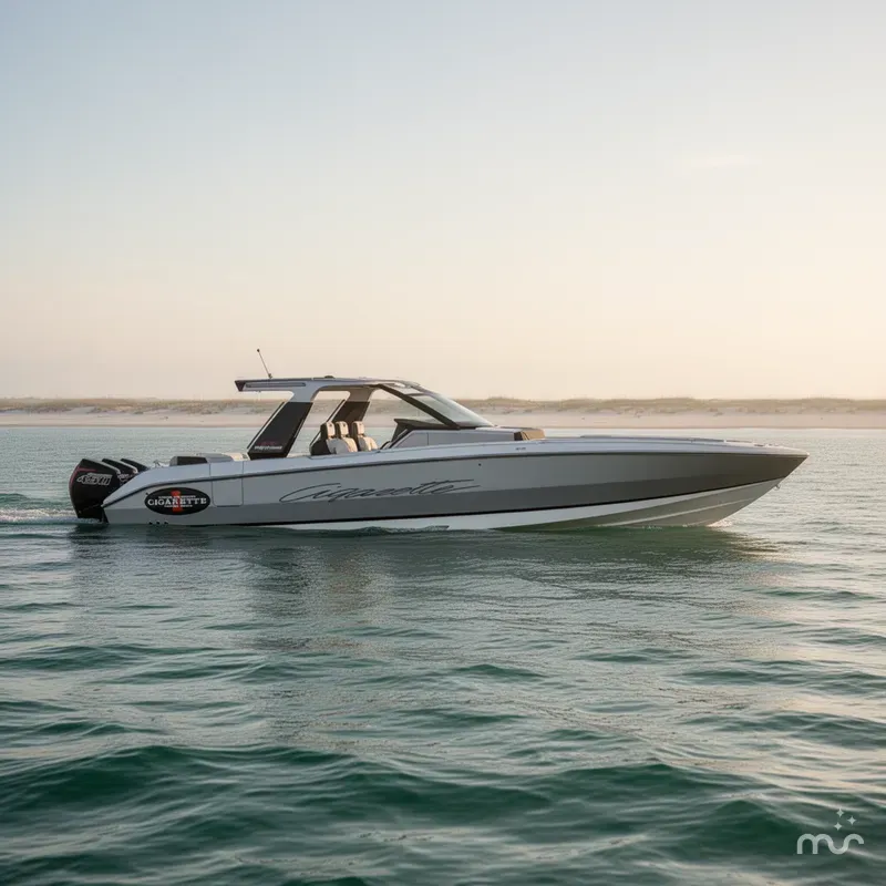 Slide: The Image of Cigarette 41' Nighthawk 2022 - 0