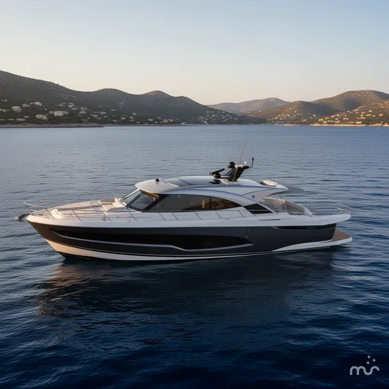 Slide: The Image of Riviera 5600 Sport Yacht Platinum Edition 2026 - 2