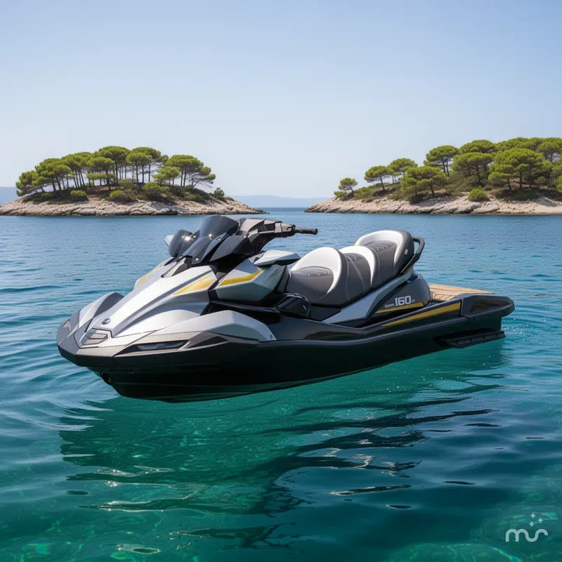 Slide: The Image of Kawasaki Jet Ski® Ultra® 160 LX 2026 - 2