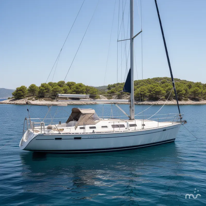 Slide: The Image of Hunter 38 Ft Sloop 2006 - 2